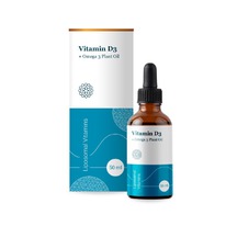  Vitamin D3 + Omega 3 Liposomal Vitamins, 50 
