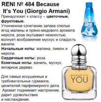 484 ������ ����������� Giorgio Armani Because It�s You