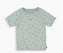 Levi  LEVIS PRINTED CREWNECK BIG GIRLS TOP S-XL Starlight Blue