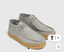 pullandbear  Botn piel serraje GRIS