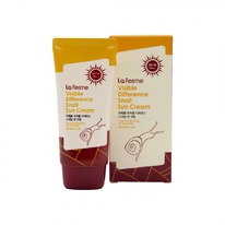 Farmstay ���� �������������� Visible Difference Snail Sun Cream SPF 50+/PA+++
