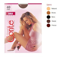 CONTE Solo Elegant  40 den  Mocca  