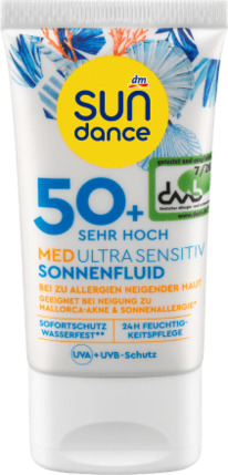 dm �������������� ����� ��� ���� MED Ultra Sensitive, SPF 50+, 50 ��