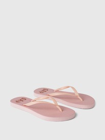 gapfactory Gap Logo Flip Flops Colorsoft pink