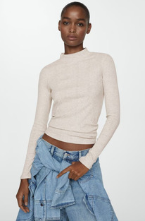 Mangooutlet Camiseta canal cuello perkins Arena