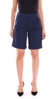 outlet46 AjC Damen Anzug-Shorts elegante kurze Hose Mode-Bermuda Schwarz oder Du