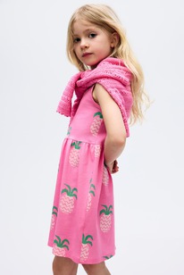 hm Gemustertes Baumwollkleid