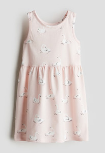  Patterned cotton dress