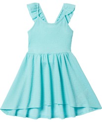 kik Kleid mit Rschen Kiki & Koko, Rundhalsausschnitt