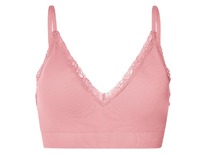 lidl Damen Bustier, seamless, in modischer Ripp-Qualitt
