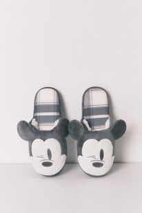 womensecret Womensecret Hausschuhe Mickey Mouse 3D grau