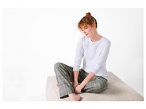 lidl Damen Pyjama Wei/Grau