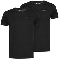 sportspar Lotto Herren Unterhemden T-Shirt 2er-Pack schwarz 39510918