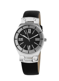 christmann Heine Armbanduhr, schwarz