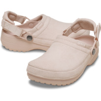 crocs Classic Crafted Vegan Suede Clog