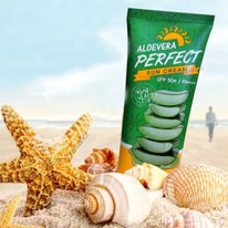 �������������� ���� ��� ���� � ���� SPF 50+/PA+++ FarmStay Aloe Vera Perfect Sun